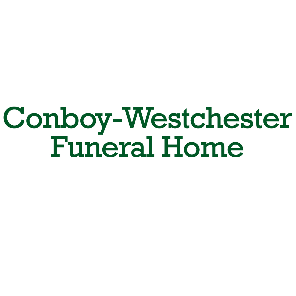 Conboy-Westchester Funeral Home-Westchester IL - Logo