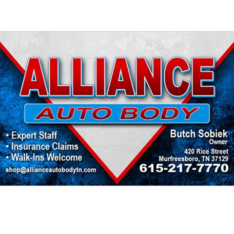 Alliance Auto Body-Murfreesboro TN - Logo